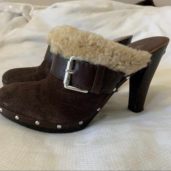 Vintage Michael Kors Heeled Clogs size 9 - Picture 7 of 11
